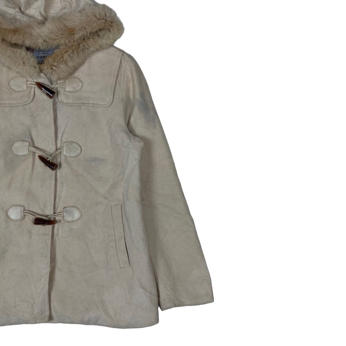 Vintage NAF NAF PARIS Toggle Button Jacket Size S / US 4 / IT 40 - 3 Thumbnail