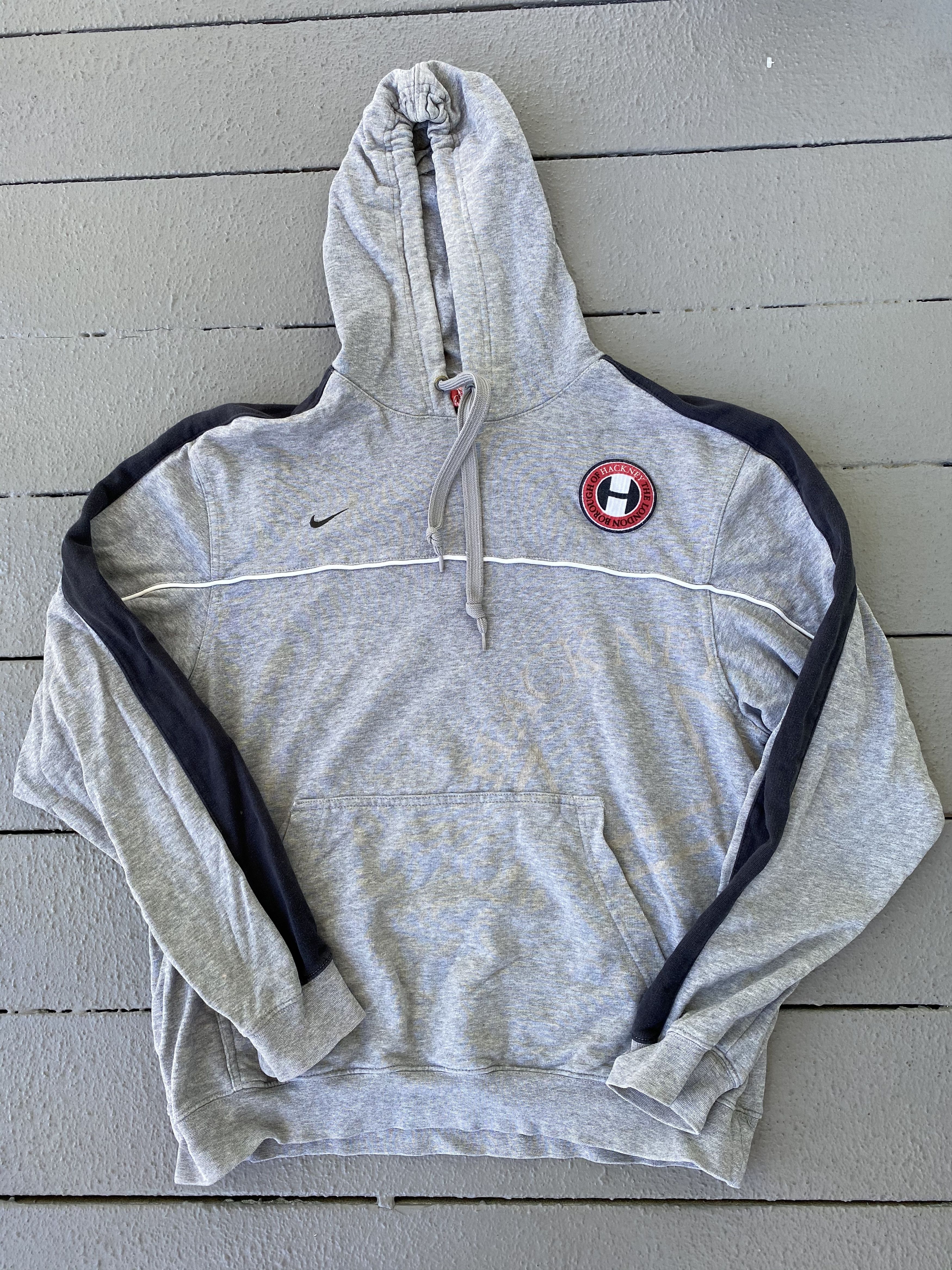 Nike × Vintage Vintage 00s Nike Mini Swoosh Embroidered Hoodie Travis Size US M / EU 48-50 / 2 - 1 Thumbnail