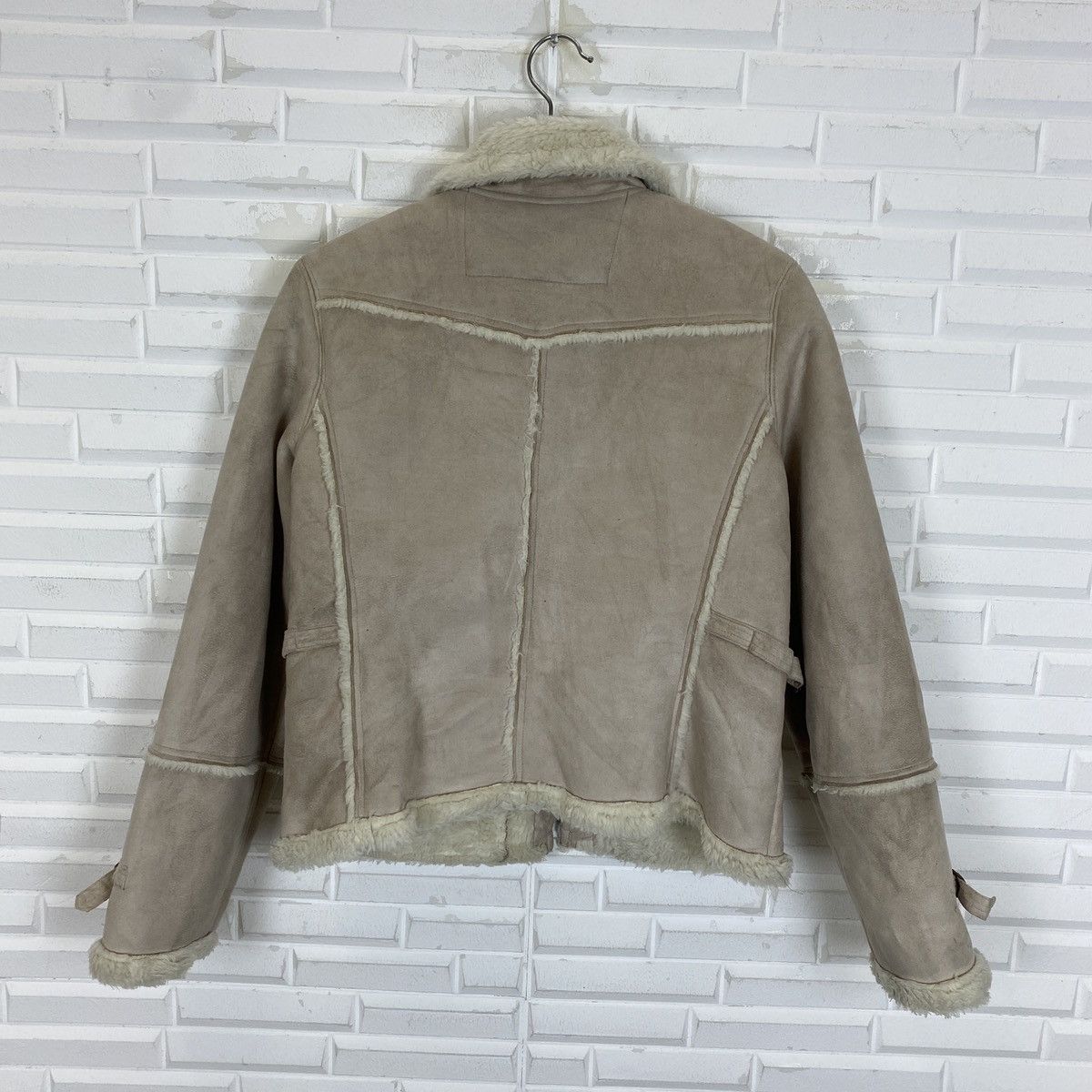 Comme Ca Ism 🔥LAST PRICE🔥Come Ca Ism Synthetic Shearling Aviator Jacket Size L / US 10 / IT 46 - 15 Thumbnail