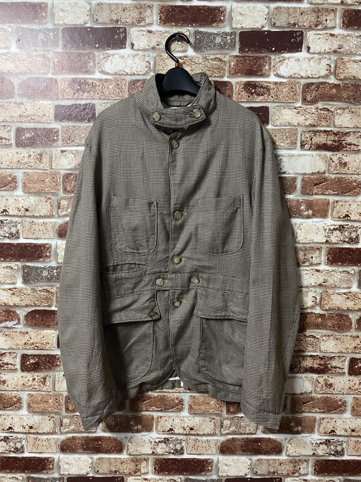 Engineered Garments ENGINEERED GARMENT COTTON GLEN PLAID MEN JACKET-GK142 Size US M / EU 48-50 / 2 - 2 Thumbnail
