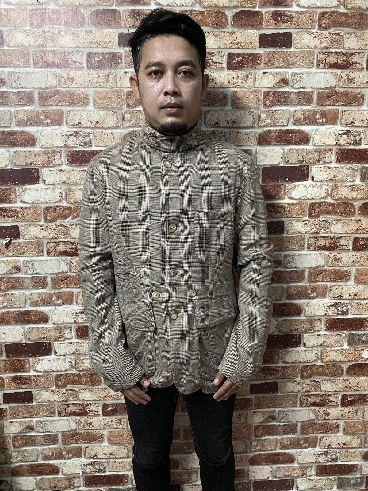 Engineered Garments ENGINEERED GARMENT COTTON GLEN PLAID MEN JACKET-GK142 Size US M / EU 48-50 / 2 - 15 Thumbnail