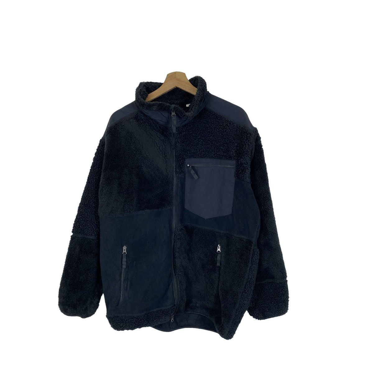 Engineered Garments × Uniqlo Engineered Garments X Uniqlo Fleece Line Jacket Size US XL / EU 56 / 4 - 2 Thumbnail
