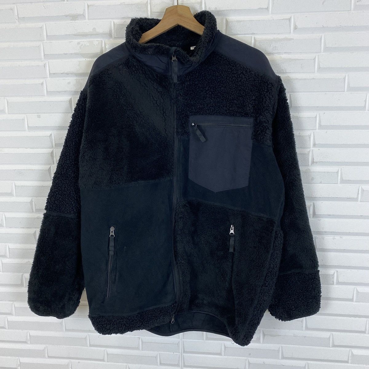 Engineered Garments × Uniqlo Engineered Garments X Uniqlo Fleece Line Jacket Size US XL / EU 56 / 4 - 3 Thumbnail