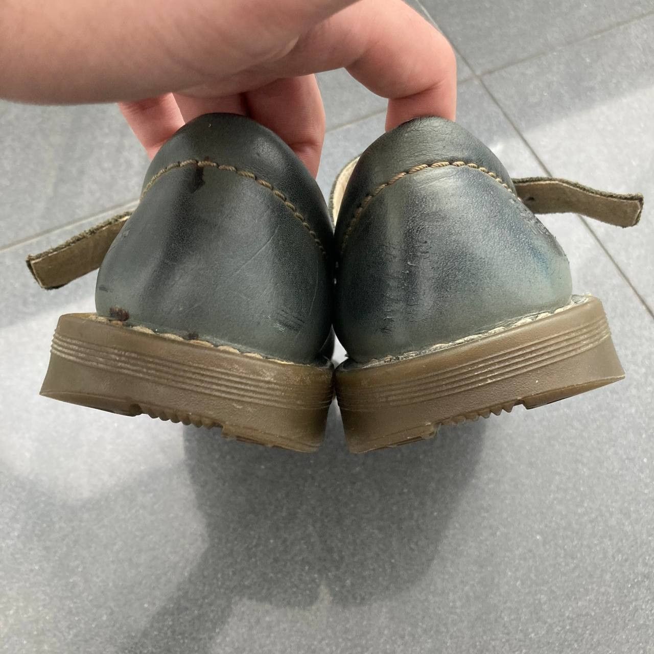 Dr. Martens ‼️Very Rare‼️Vintage Dr. Martens Chunky Leather Mary Jane 80s Size US 7 / IT 37 - 4 Thumbnail