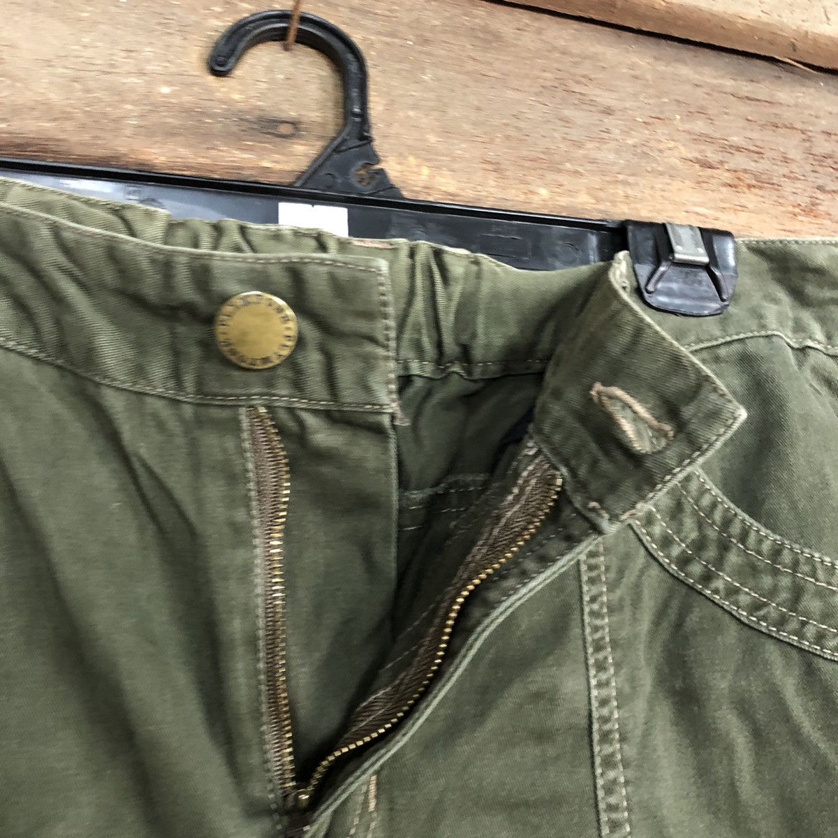 Japanese Brand Plymtone Green Multipocket Tactical Cargo Pants #3879 Size US 30 / EU 46 - 7 Thumbnail