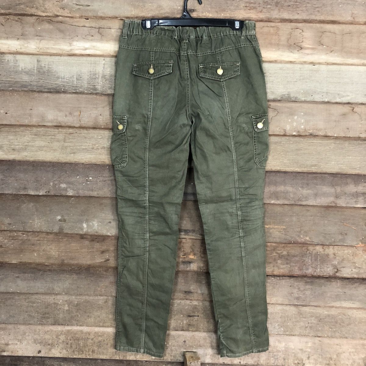 Japanese Brand Plymtone Green Multipocket Tactical Cargo Pants #3879 Size US 30 / EU 46 - 8 Thumbnail