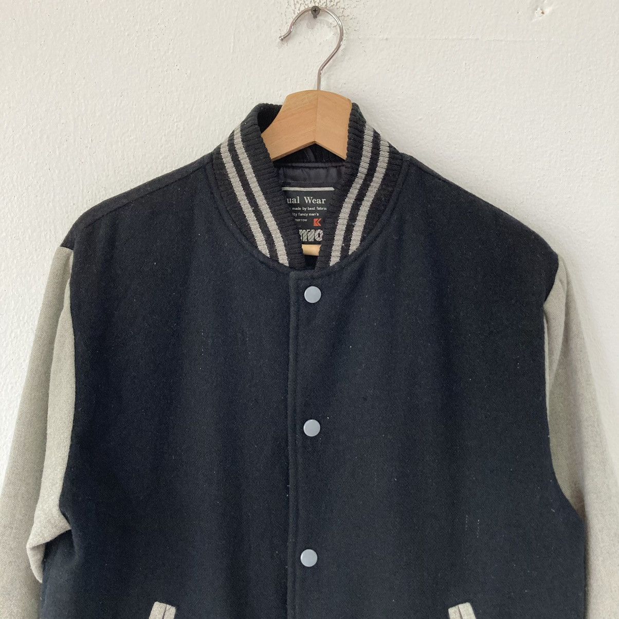 Japanese Brand Japanese Varsity Wool Jacket Size US L / EU 52-54 / 3 - 3 Thumbnail