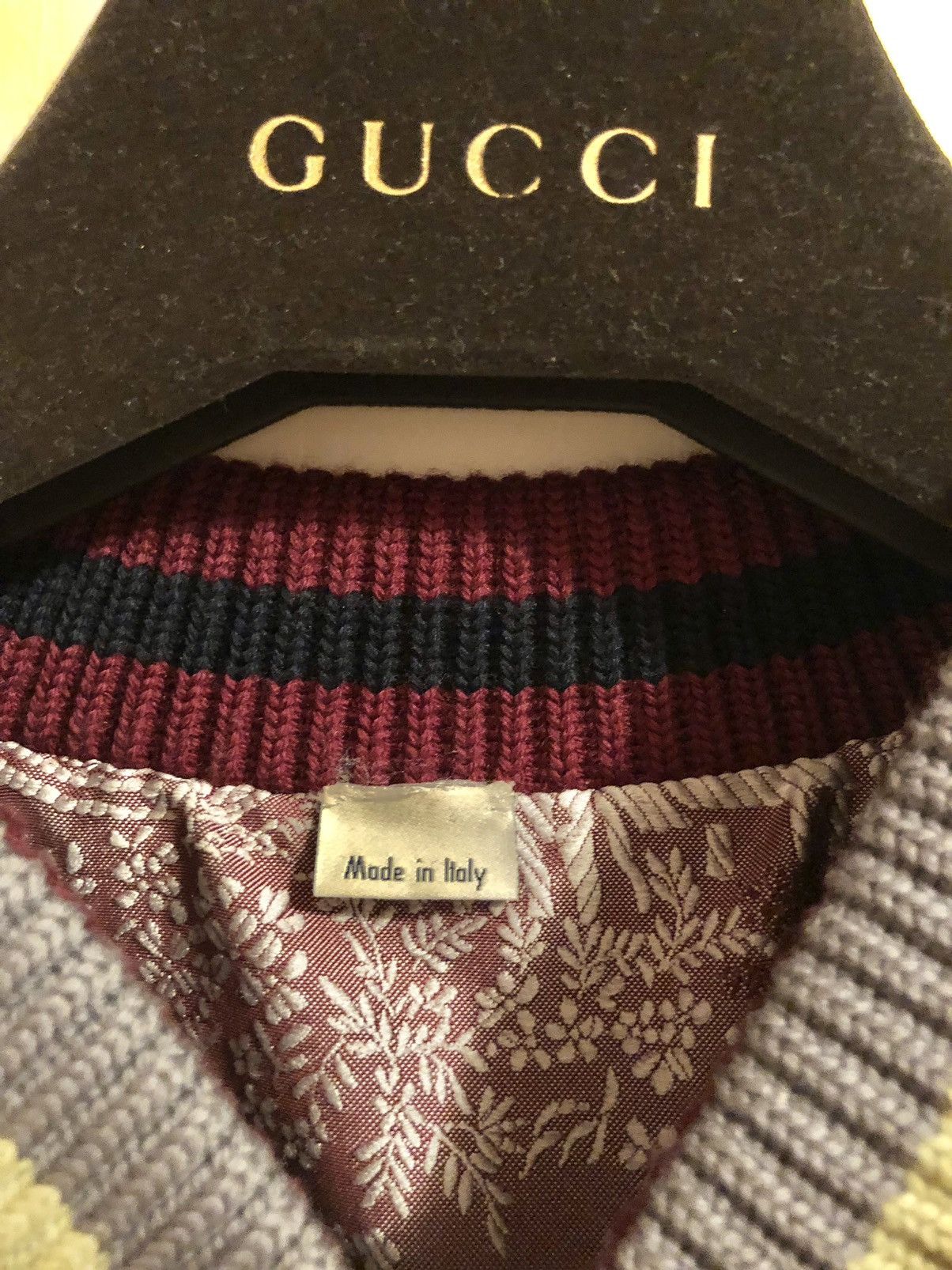 Gucci Gucci - Lone Wolf Embroidered Bomber Jacket Size US S / EU 44-46 / 1 - 4 Thumbnail