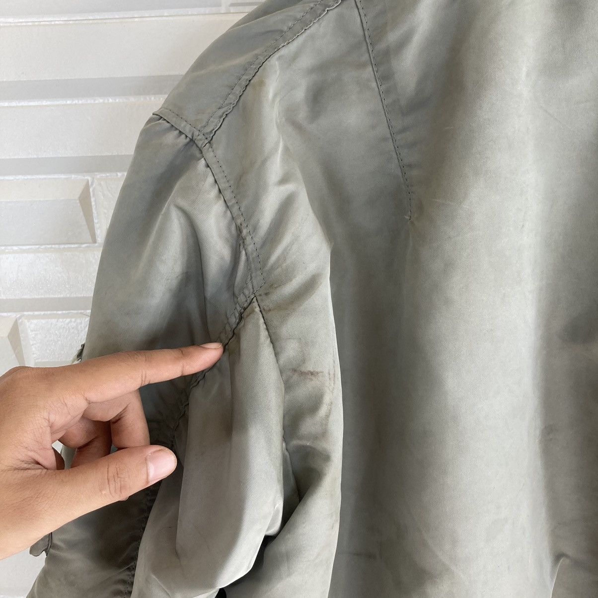 Alpha Industries Alpha MA-1 Reversible Bomber Jacket Size US L / EU 52-54 / 3 - 12 Thumbnail