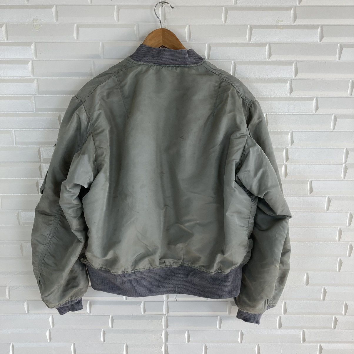Alpha Industries Alpha MA-1 Reversible Bomber Jacket Size US L / EU 52-54 / 3 - 11 Thumbnail