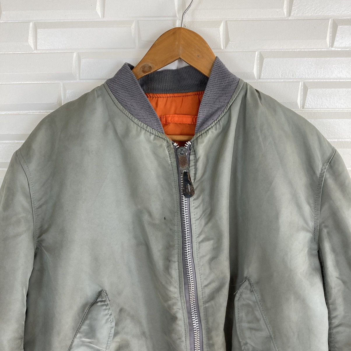 Alpha Industries Alpha MA-1 Reversible Bomber Jacket Size US L / EU 52-54 / 3 - 4 Thumbnail