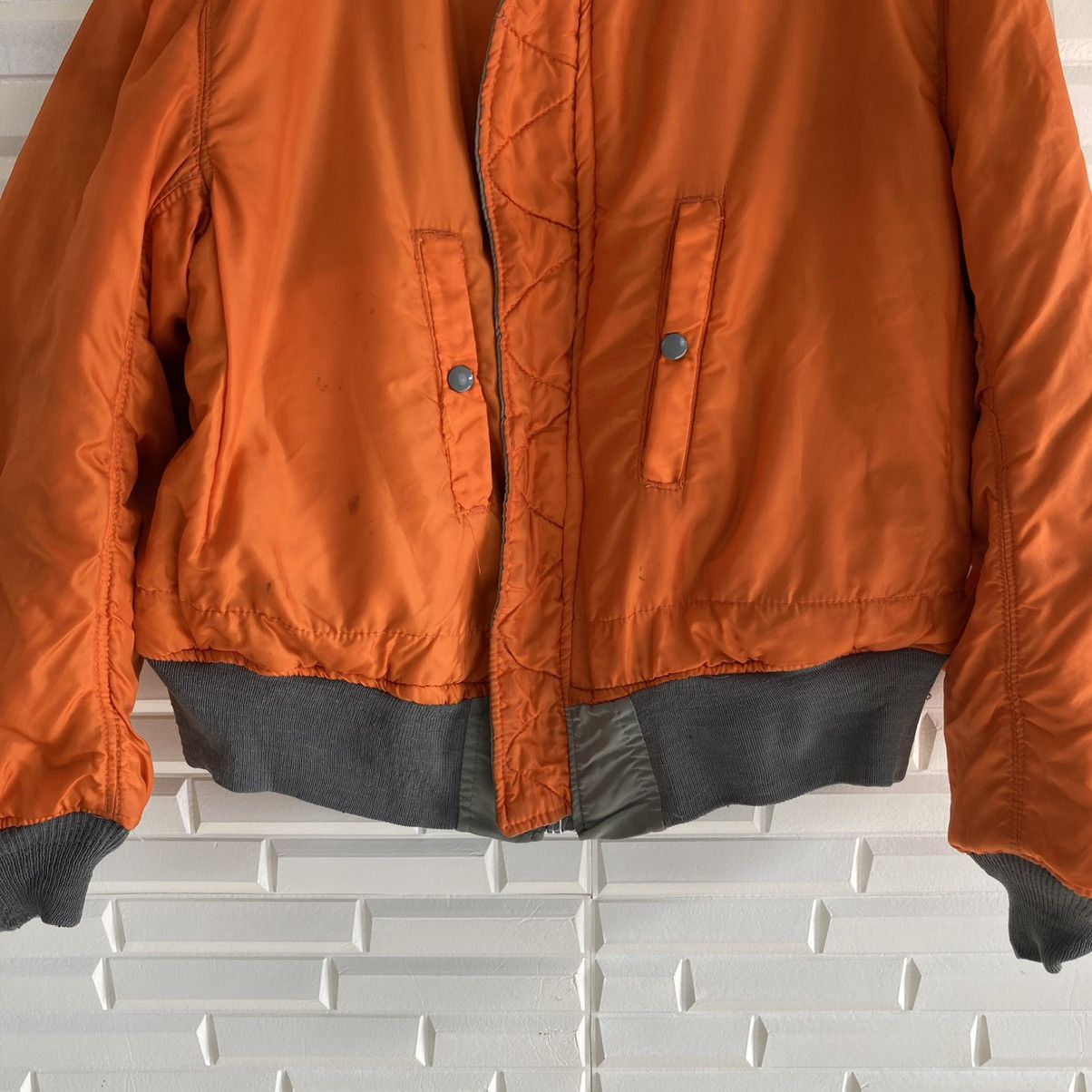 Alpha Industries Alpha MA-1 Reversible Bomber Jacket Size US L / EU 52-54 / 3 - 15 Thumbnail