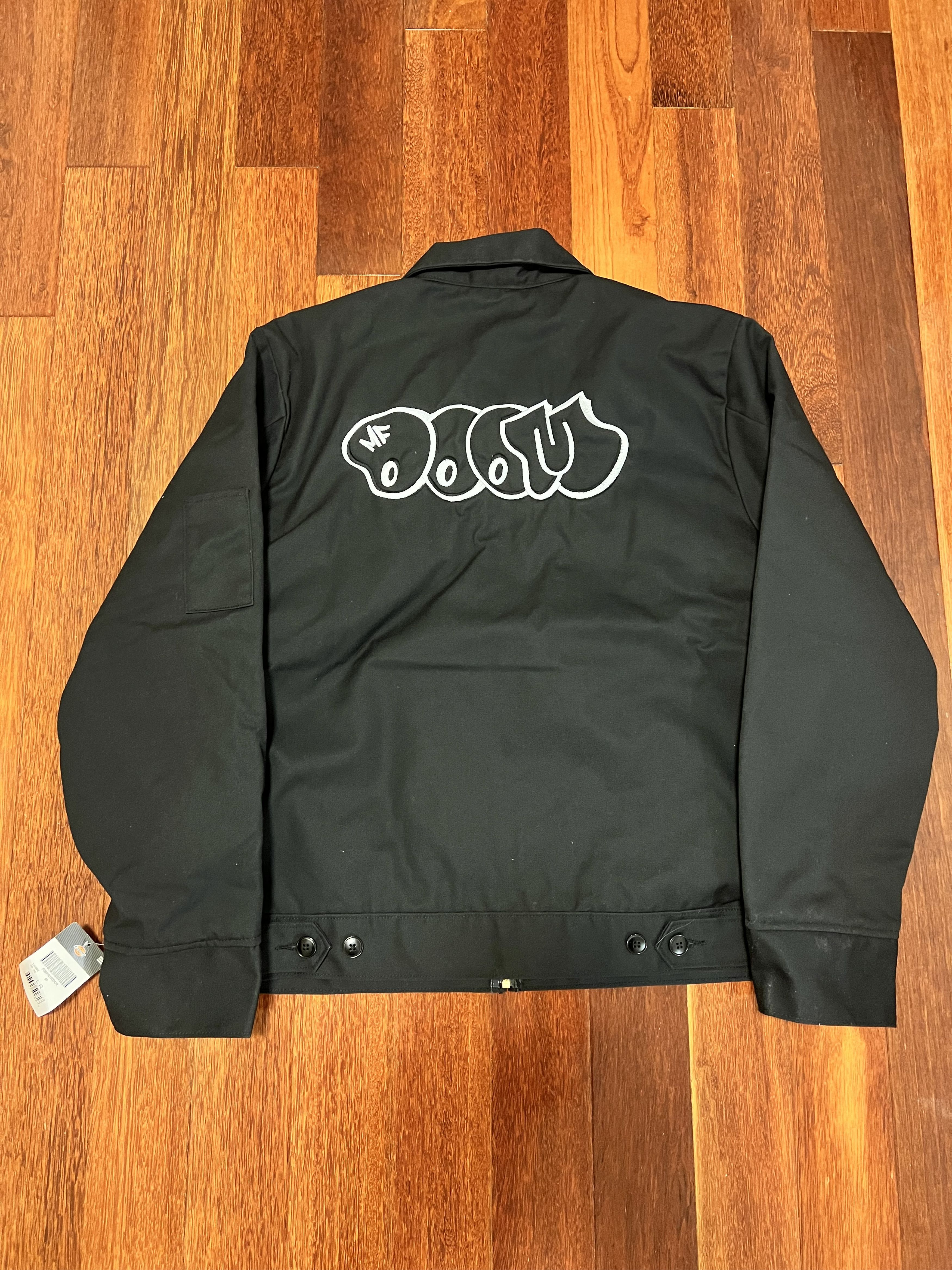 Dickies 💚 MF DOOM Embroidered Doomsday Black Workwear Jacket Size US M / EU 48-50 / 2 - 5 Thumbnail