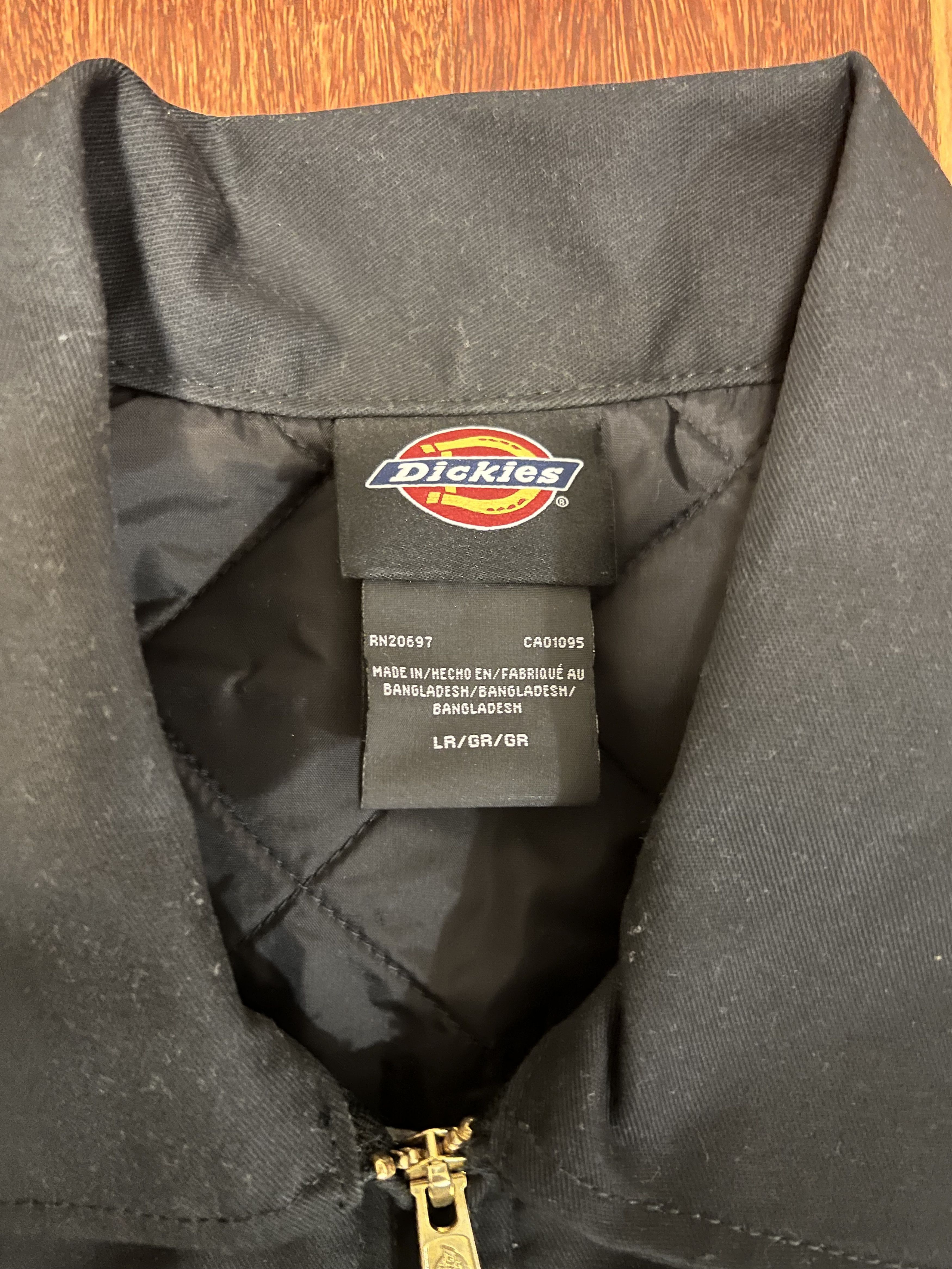 Dickies 💚 MF DOOM Embroidered Doomsday Black Workwear Jacket Size US L / EU 52-54 / 3 - 9 Thumbnail