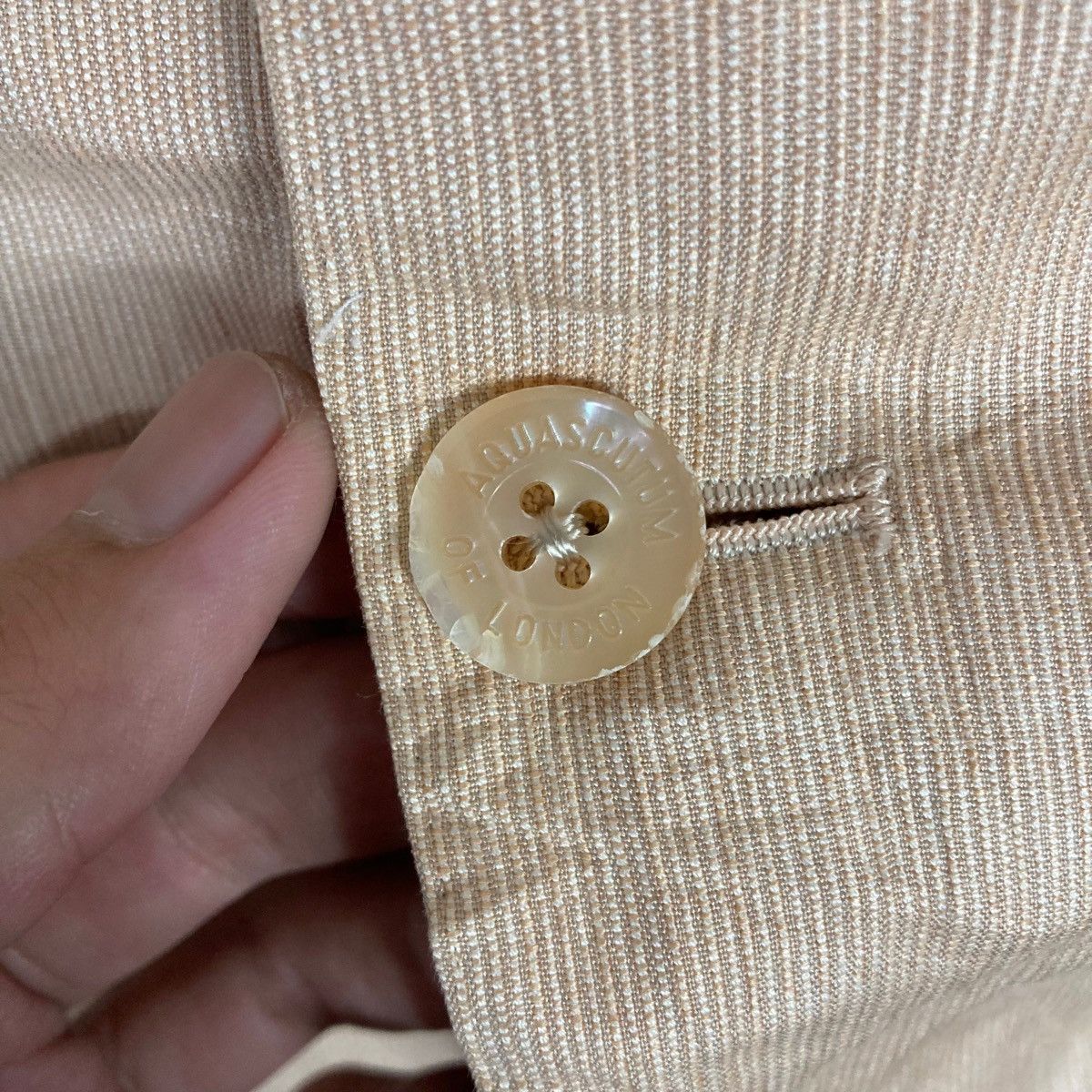 Aquascutum Vintage Aquascutum Flat Button Coat Blazer Jacket Size US M / EU 48-50 / 2 - 3 Thumbnail