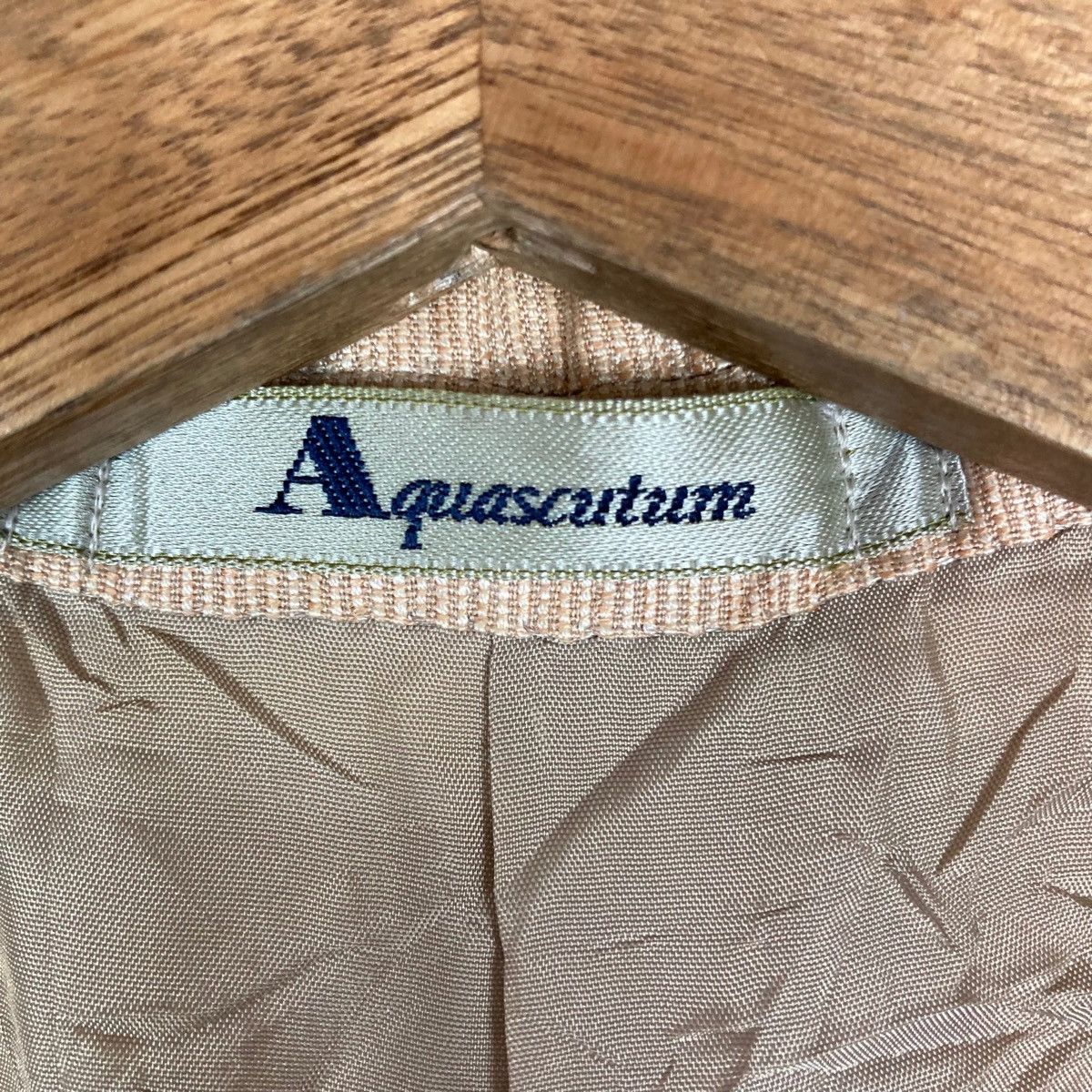 Aquascutum Vintage Aquascutum Flat Button Coat Blazer Jacket Size US M / EU 48-50 / 2 - 6 Thumbnail