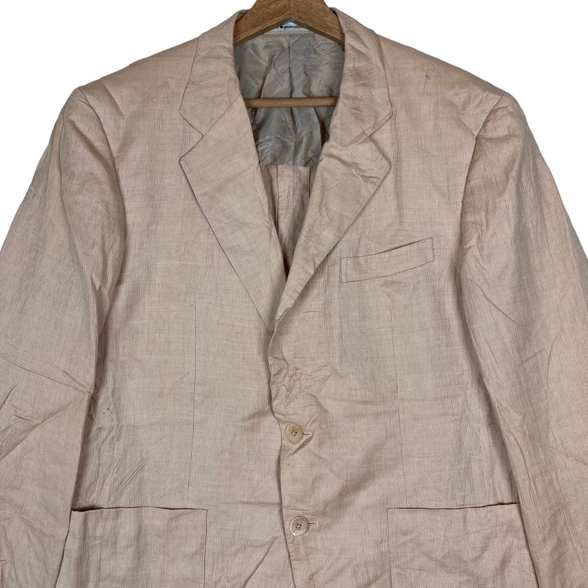 Aquascutum Vintage Aquascutum Flat Button Coat Blazer Jacket Size US M / EU 48-50 / 2 - 2 Thumbnail