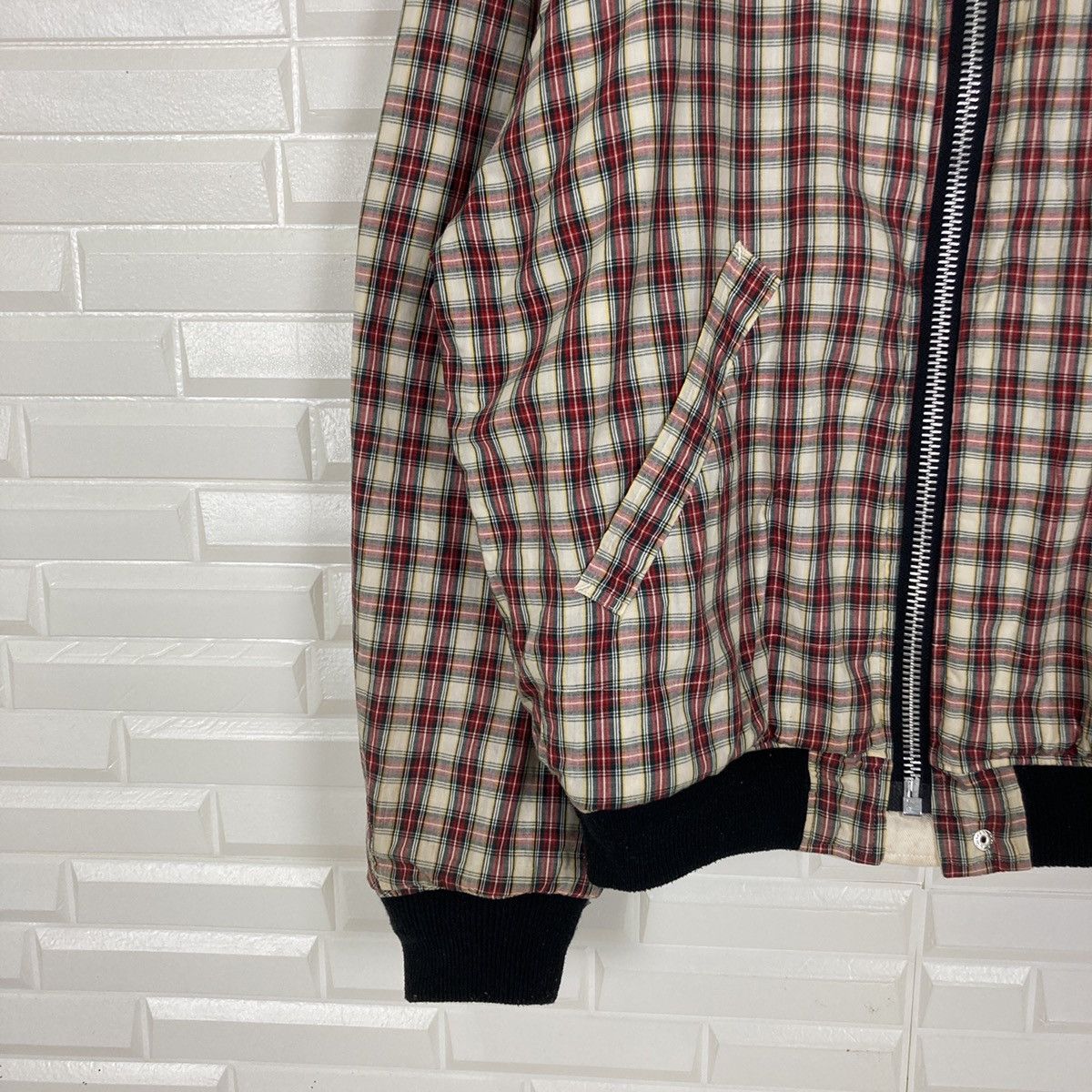 PPFM VTG PPFM Reversible Tartan Bomber Jacket Size US M / EU 48-50 / 2 - 13 Thumbnail