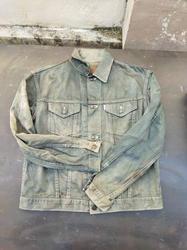 Levi's × Vintage RARE VINTAGE DISTRESSED LEVIS DENIM JACKET Size US M / EU 48-50 / 2 - 6 Thumbnail