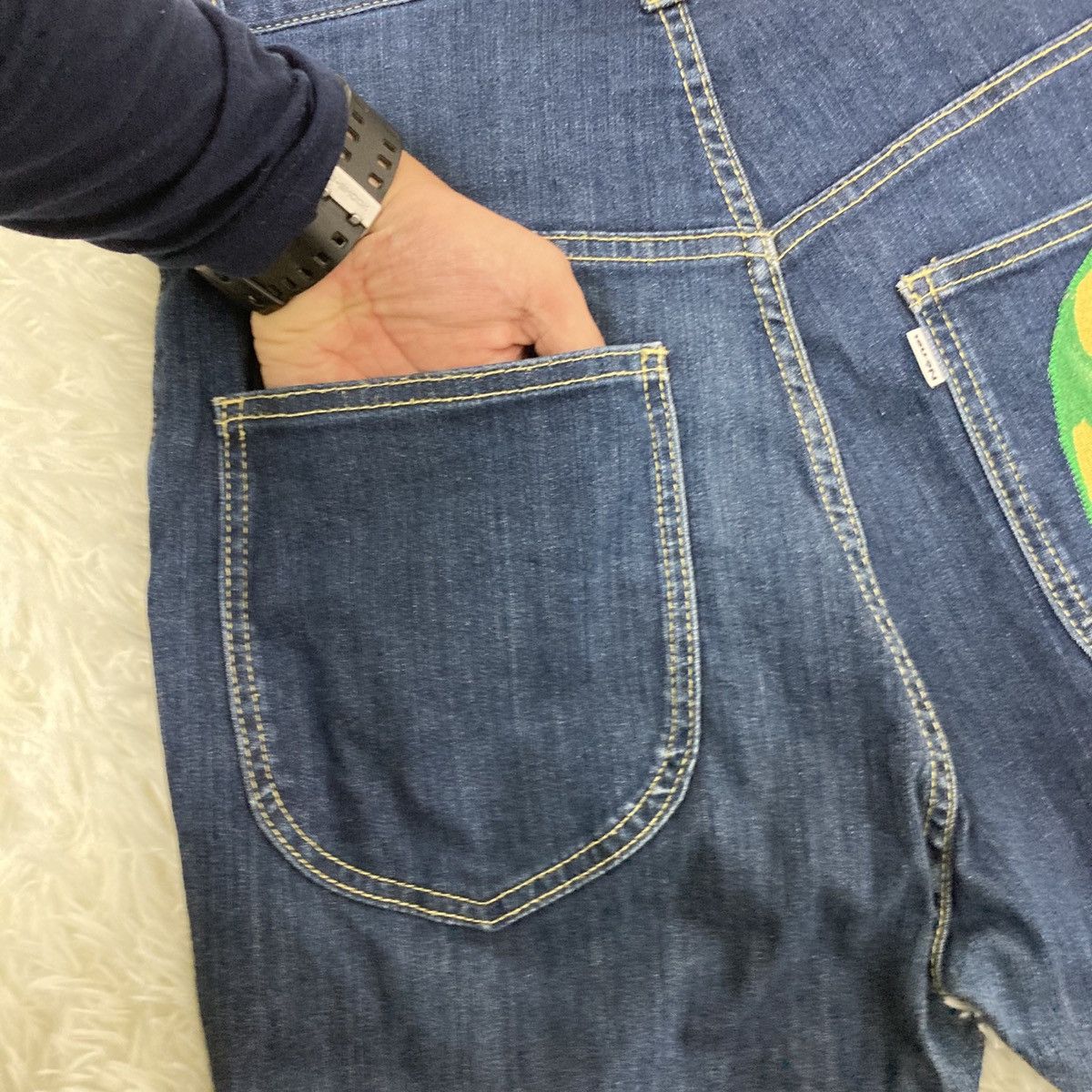 Issey Miyake × Ne-Net × Tsumori Chisato Ne-net Skinny Cherry Jeans By Issey Miyake Size US 32 / EU 48 - 9 Thumbnail