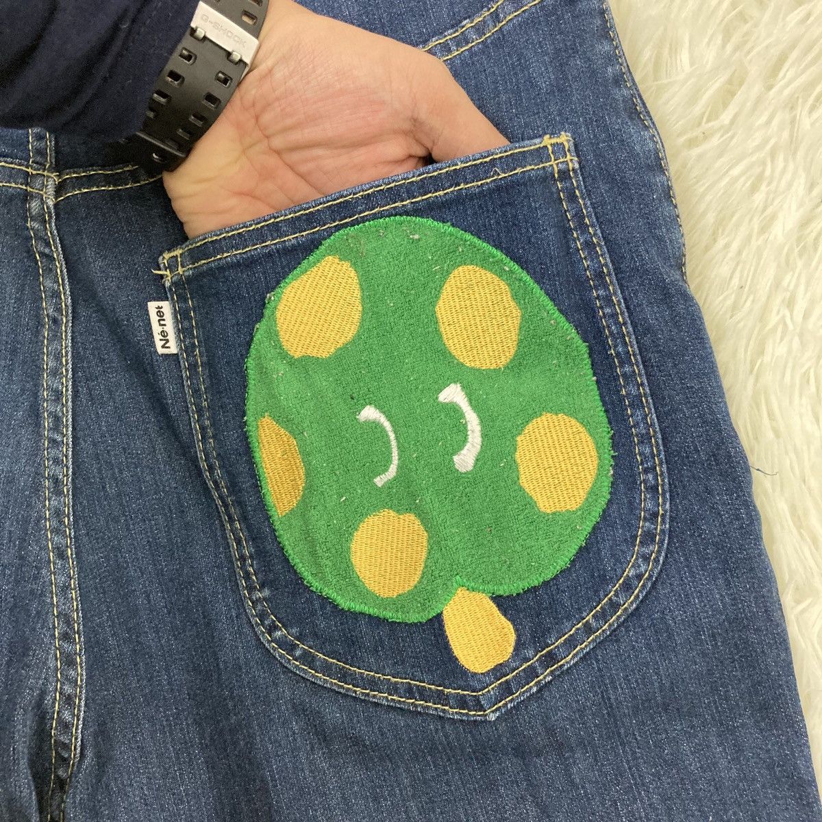 Issey Miyake × Ne-Net × Tsumori Chisato Ne-net Skinny Cherry Jeans By Issey Miyake Size US 32 / EU 48 - 10 Thumbnail