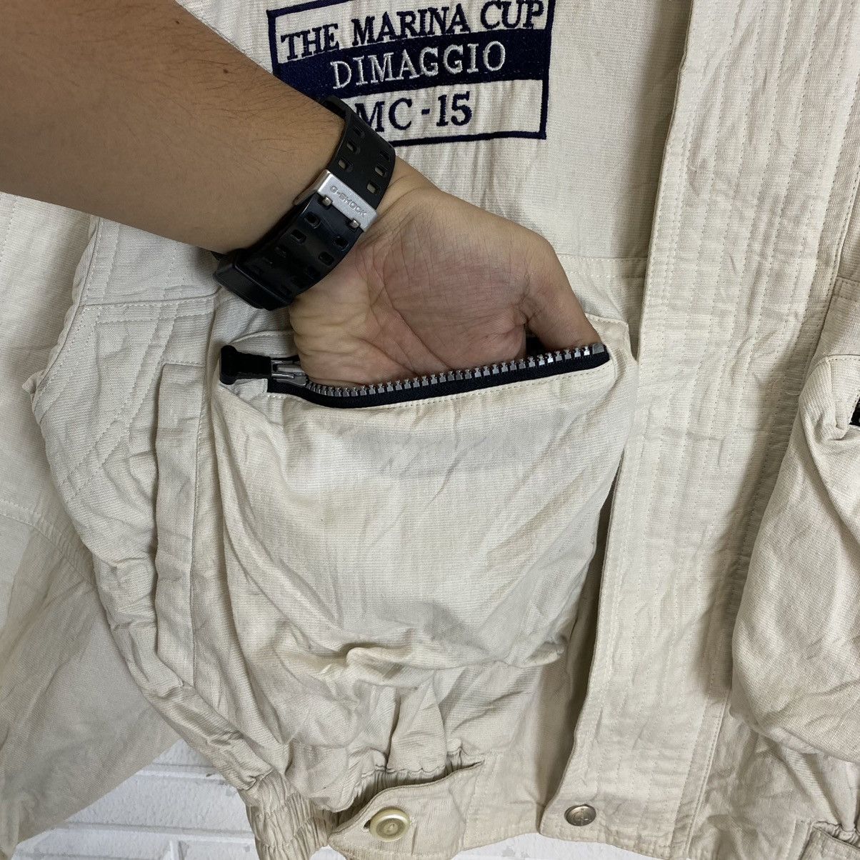 Vintage DiMaggio Parachute Tactical Bomber Marin Size US M / EU 48-50 / 2 - 9 Thumbnail