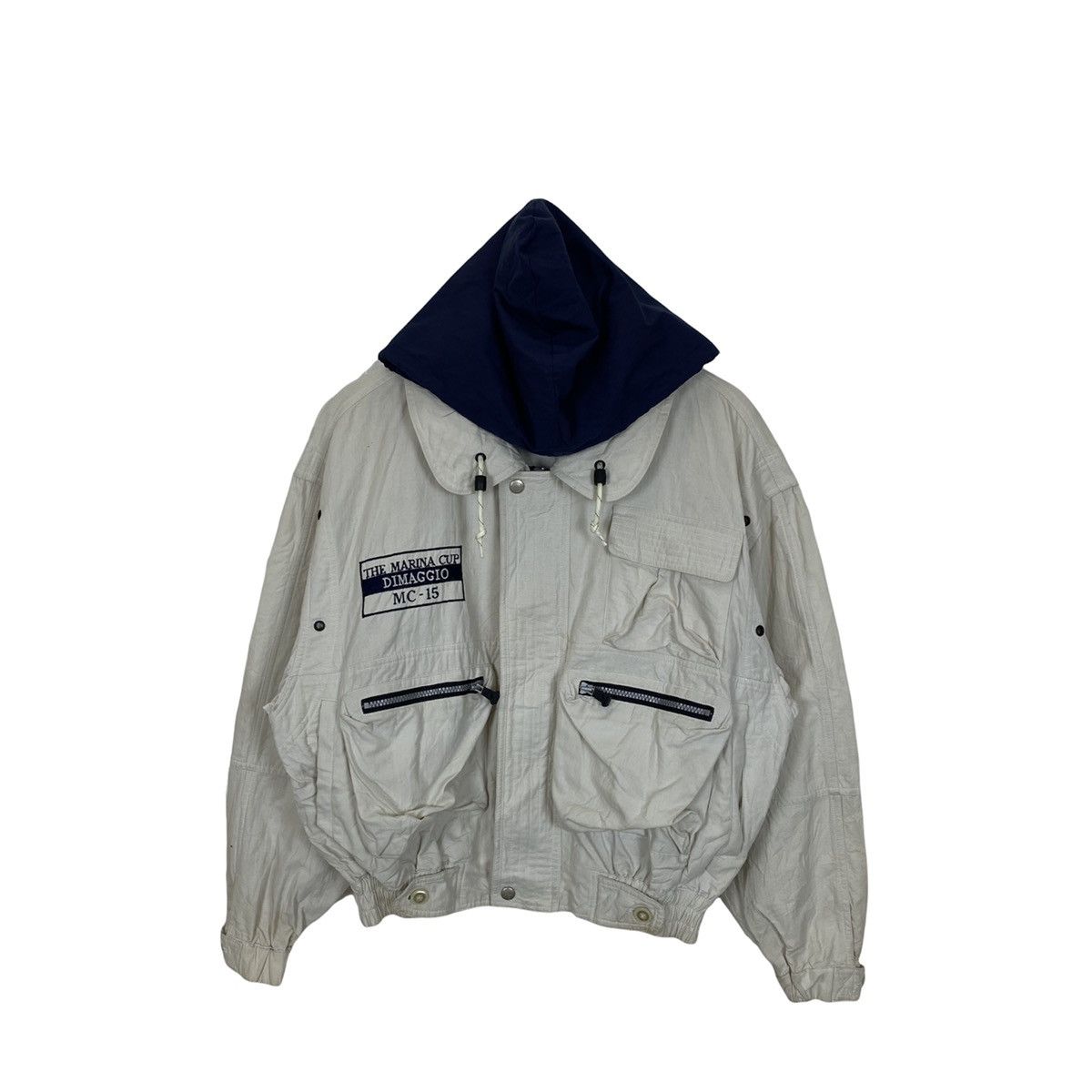 Vintage DiMaggio Parachute Tactical Bomber Marin Size US M / EU 48-50 / 2 - 2 Thumbnail
