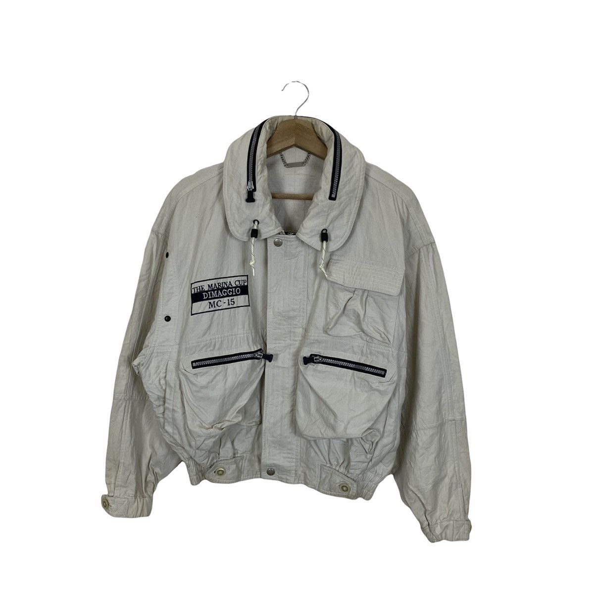 Vintage DiMaggio Parachute Tactical Bomber Marin Size US M / EU 48-50 / 2 - 1 Thumbnail