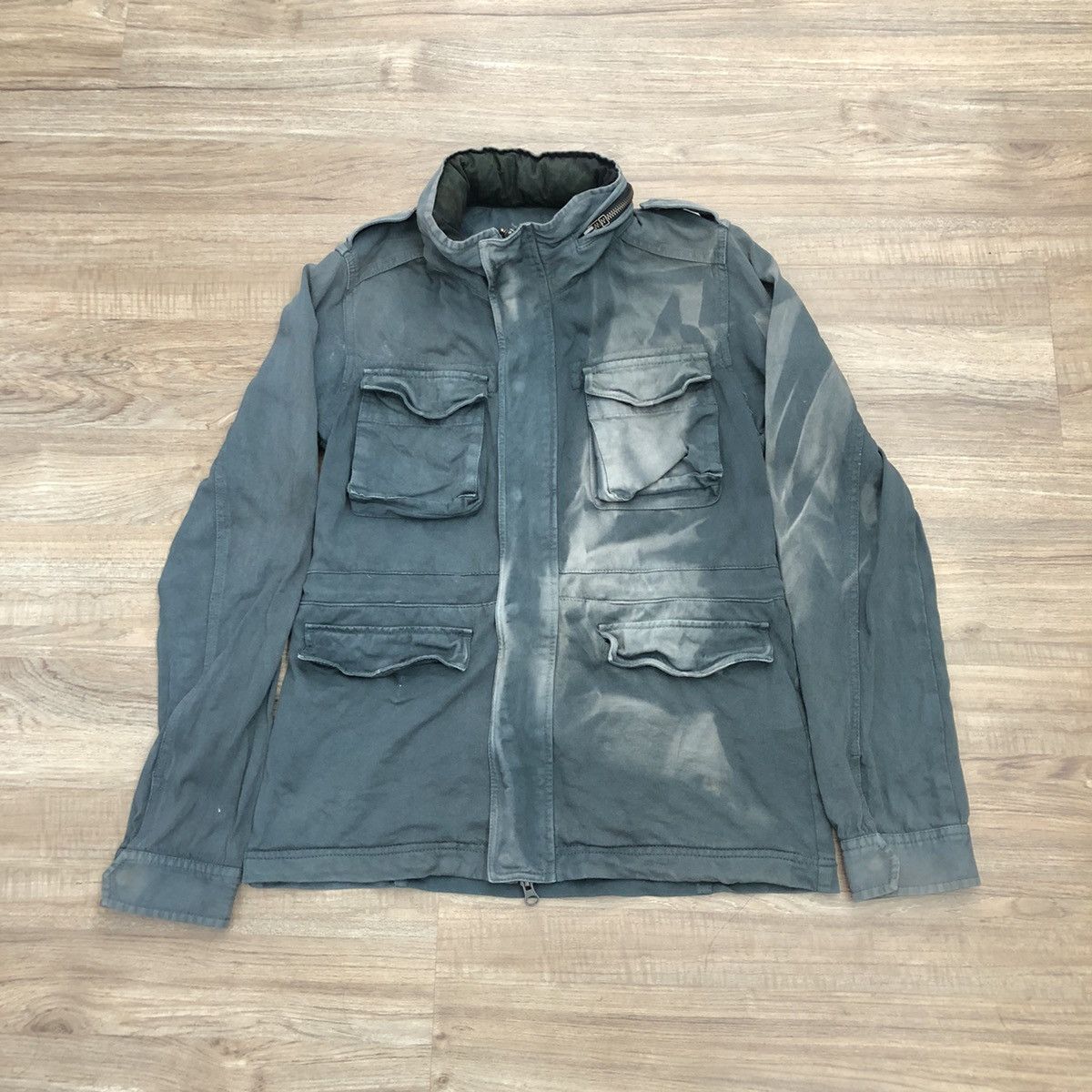 ABAHOUSE × If Six Was Nine Abahouse Jacket Distressed Size M / US 6-8 / IT 42-44 - 2 Thumbnail