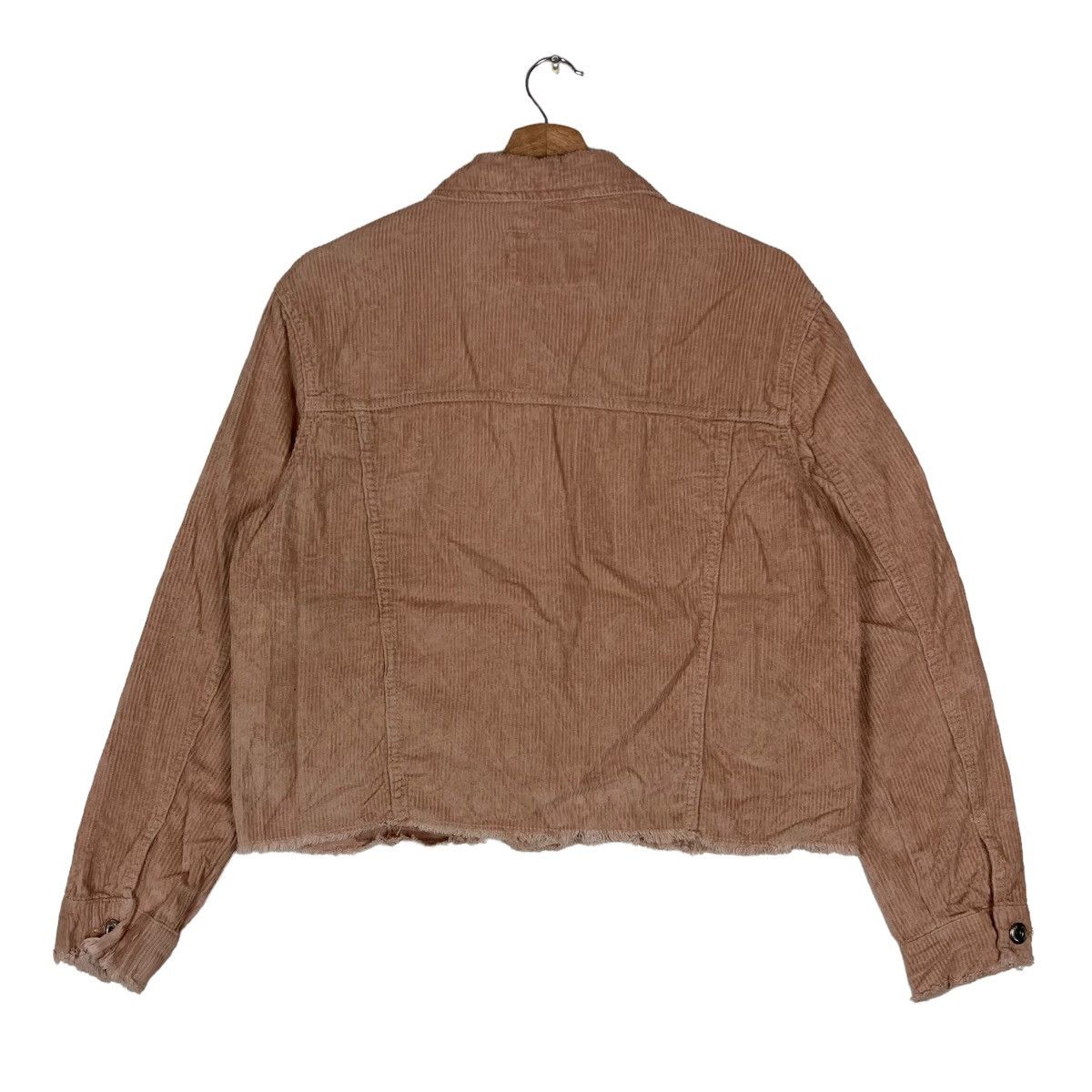 Bershka Vintage Bershka BSKGIRL Snap Button Crop Jacket Size S / US 4 / IT 40 - 5 Thumbnail