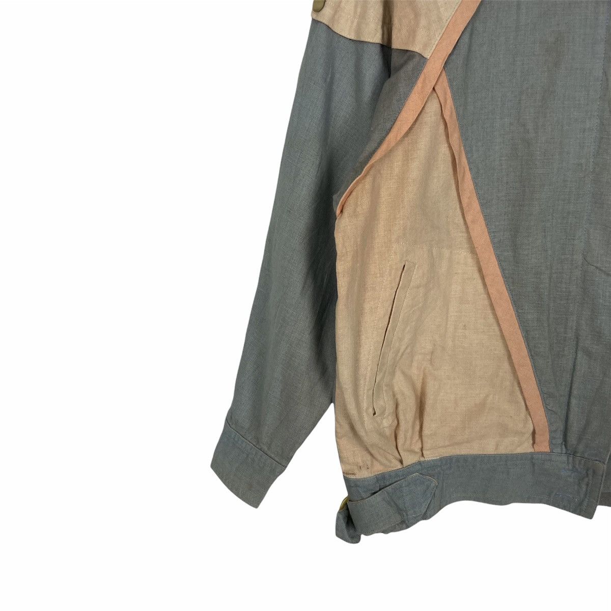 Japanese Brand Lilac Tokyo Designer Patchwork Jacket Size US M / EU 48-50 / 2 - 2 Thumbnail