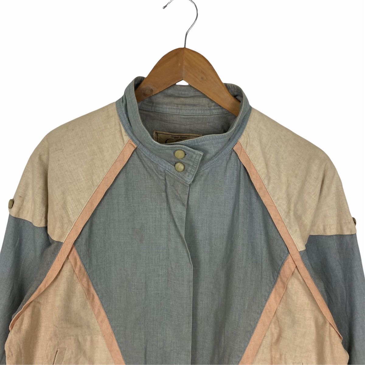 Japanese Brand Lilac Tokyo Designer Patchwork Jacket Size US M / EU 48-50 / 2 - 3 Thumbnail
