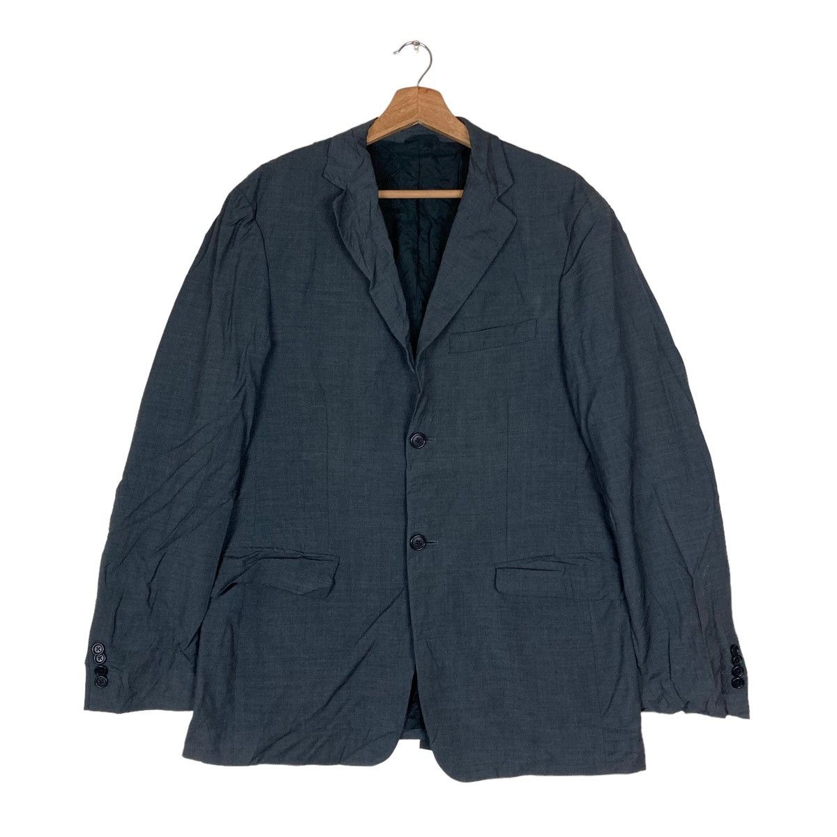 Burberry Burberry London Flat Button Coat Blazer Jacket Size US M / EU 48-50 / 2 - 1 Thumbnail