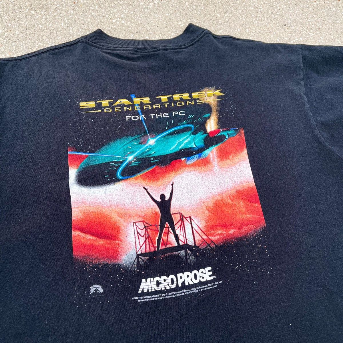 Vintage Vintage RARE 1997 Star Trek Generations PC game Tee Size US XL / EU 56 / 4 - 4 Thumbnail