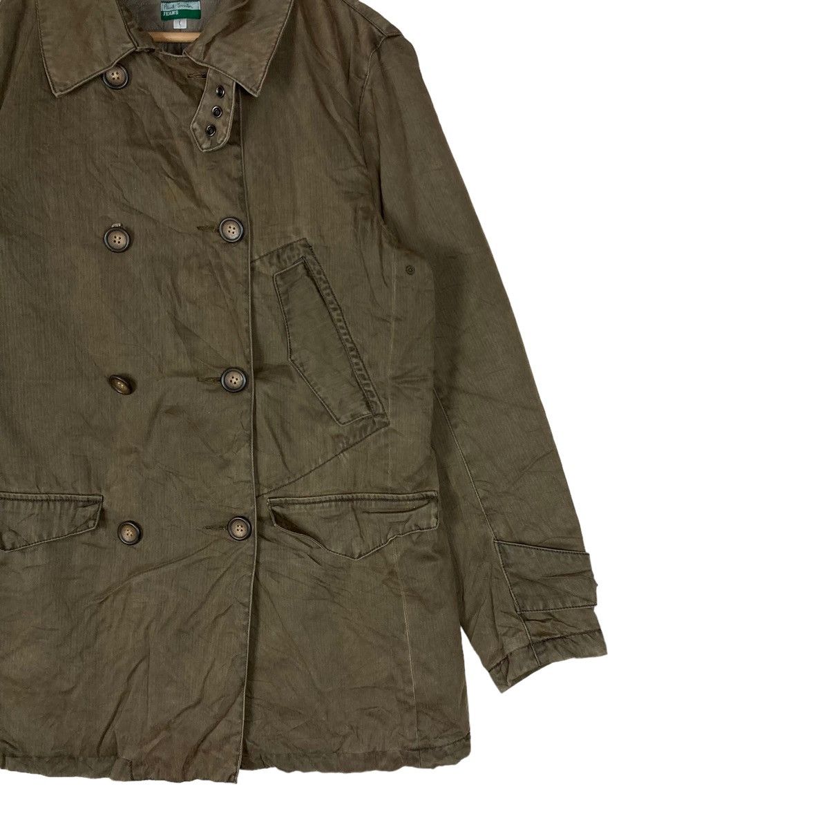 Paul Smith Vintage Paul Smith Jeans Double Breasted Medium Long Jacket Size US L / EU 52-54 / 3 - 3 Thumbnail