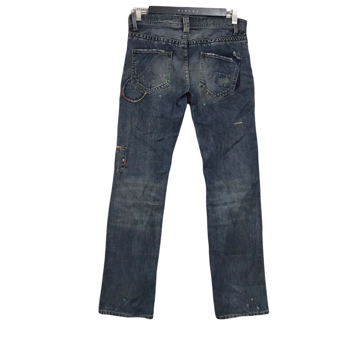 Japanese Brand Japanese Designer A:R Denim Patchwork Jeans Size US 30 / EU 46 - 2 Thumbnail