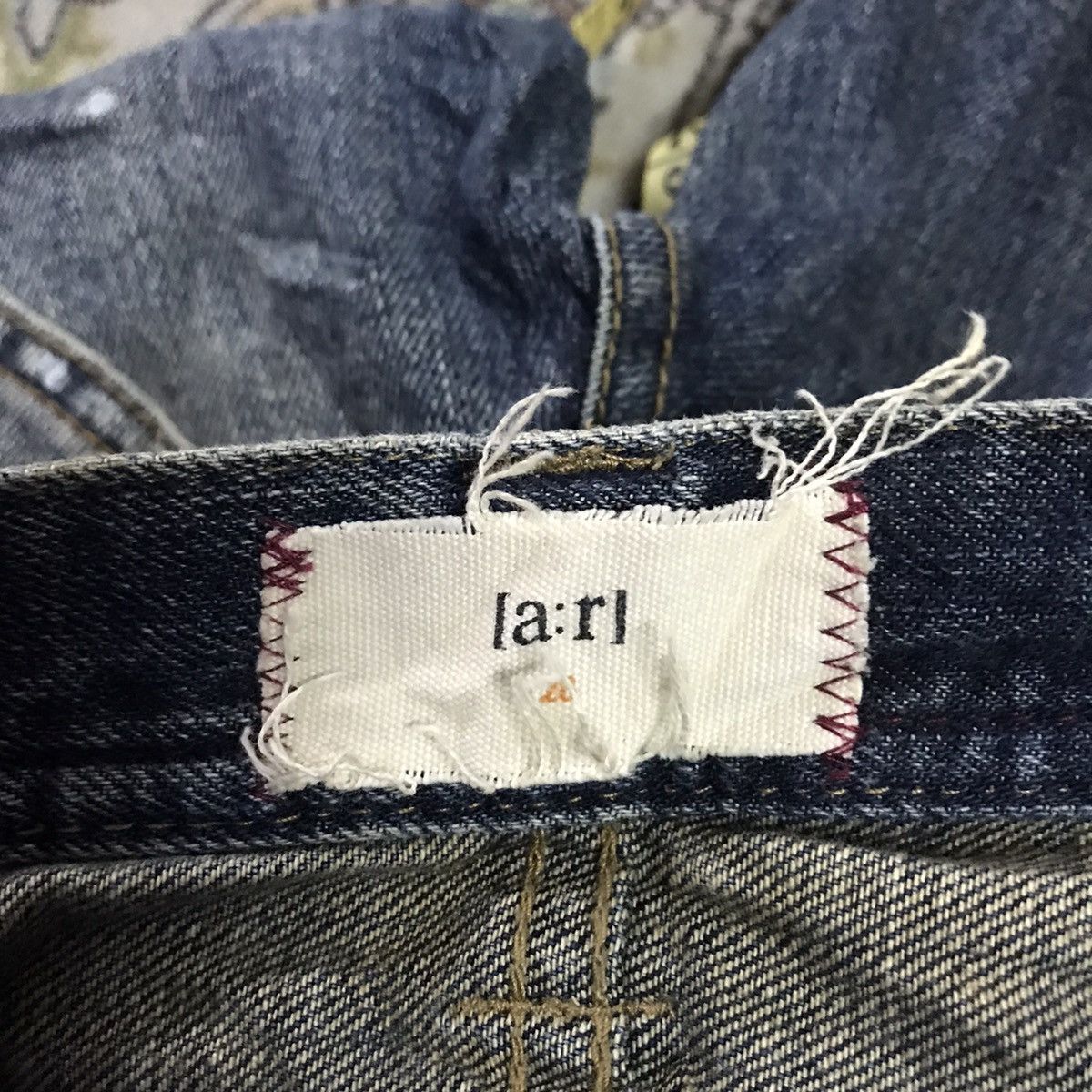 Japanese Brand Japanese Designer A:R Denim Patchwork Jeans Size US 30 / EU 46 - 18 Thumbnail