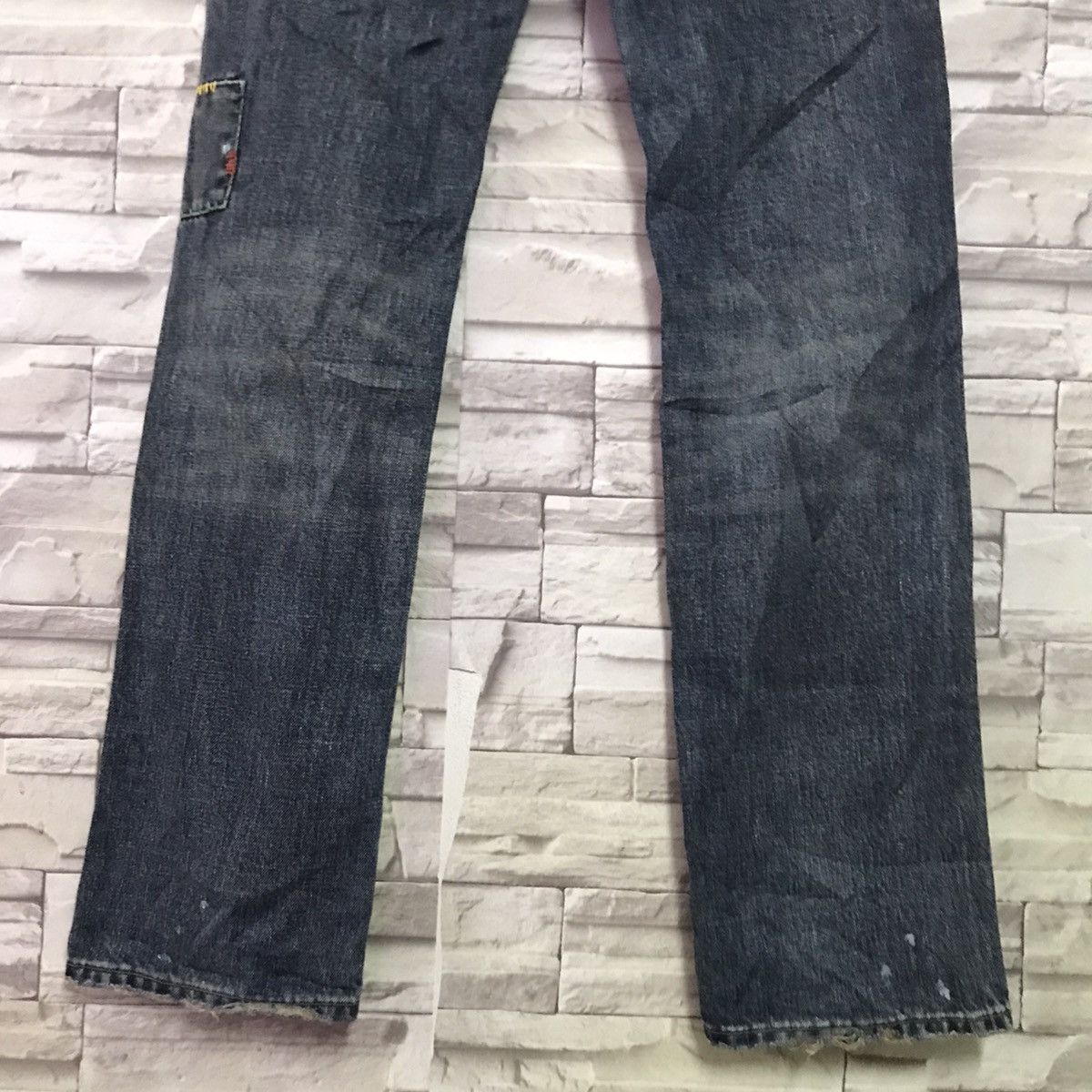 Japanese Brand Japanese Designer A:R Denim Patchwork Jeans Size US 30 / EU 46 - 17 Thumbnail