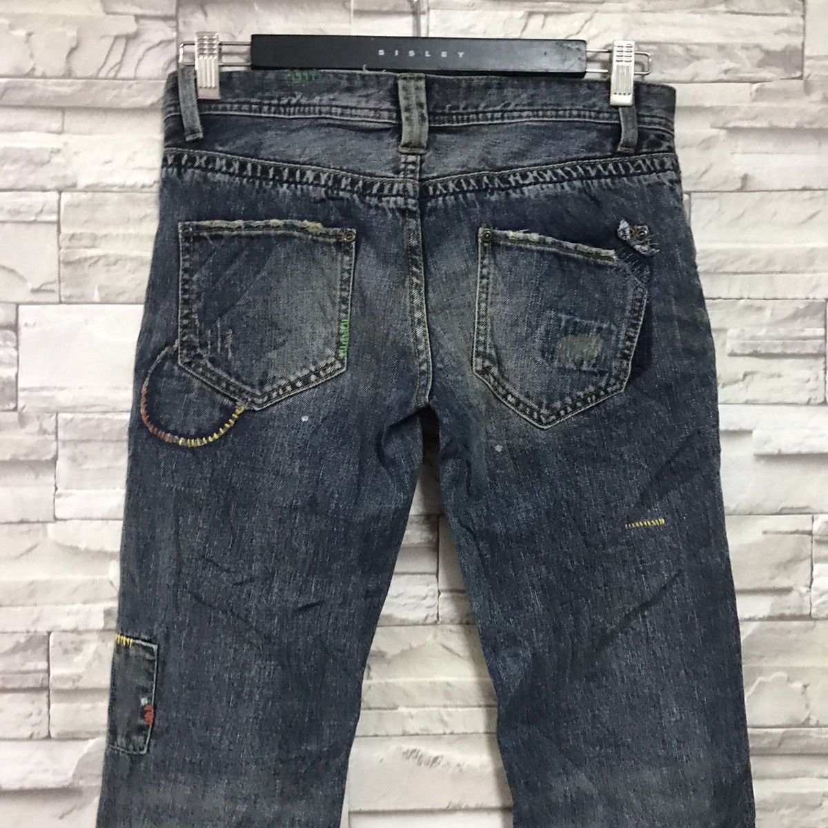 Japanese Brand Japanese Designer A:R Denim Patchwork Jeans Size US 30 / EU 46 - 12 Thumbnail