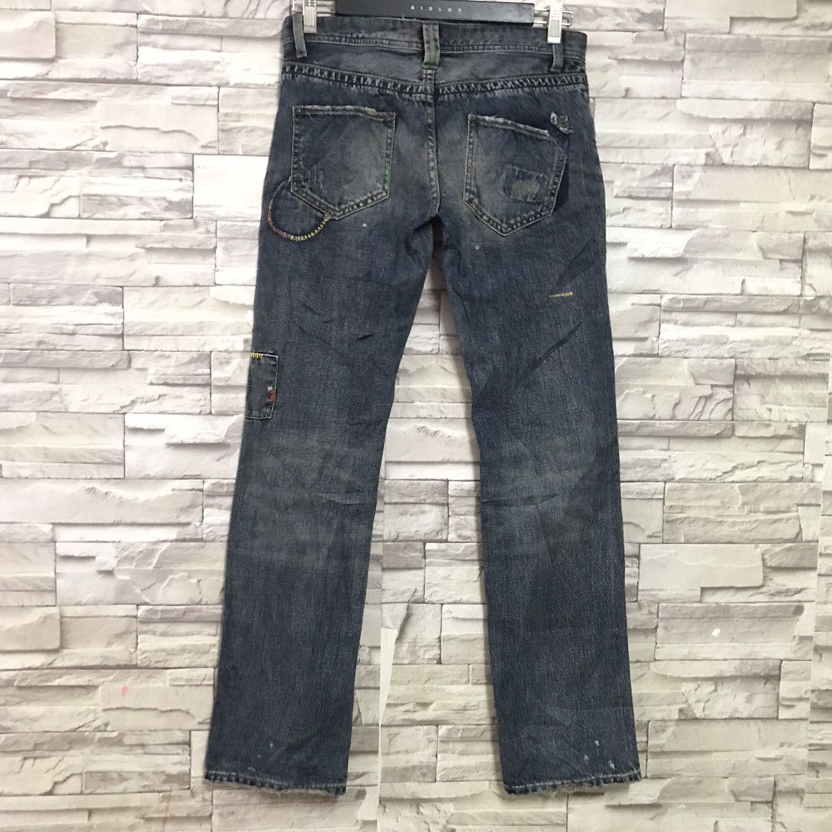 Japanese Brand Japanese Designer A:R Denim Patchwork Jeans Size US 30 / EU 46 - 11 Thumbnail