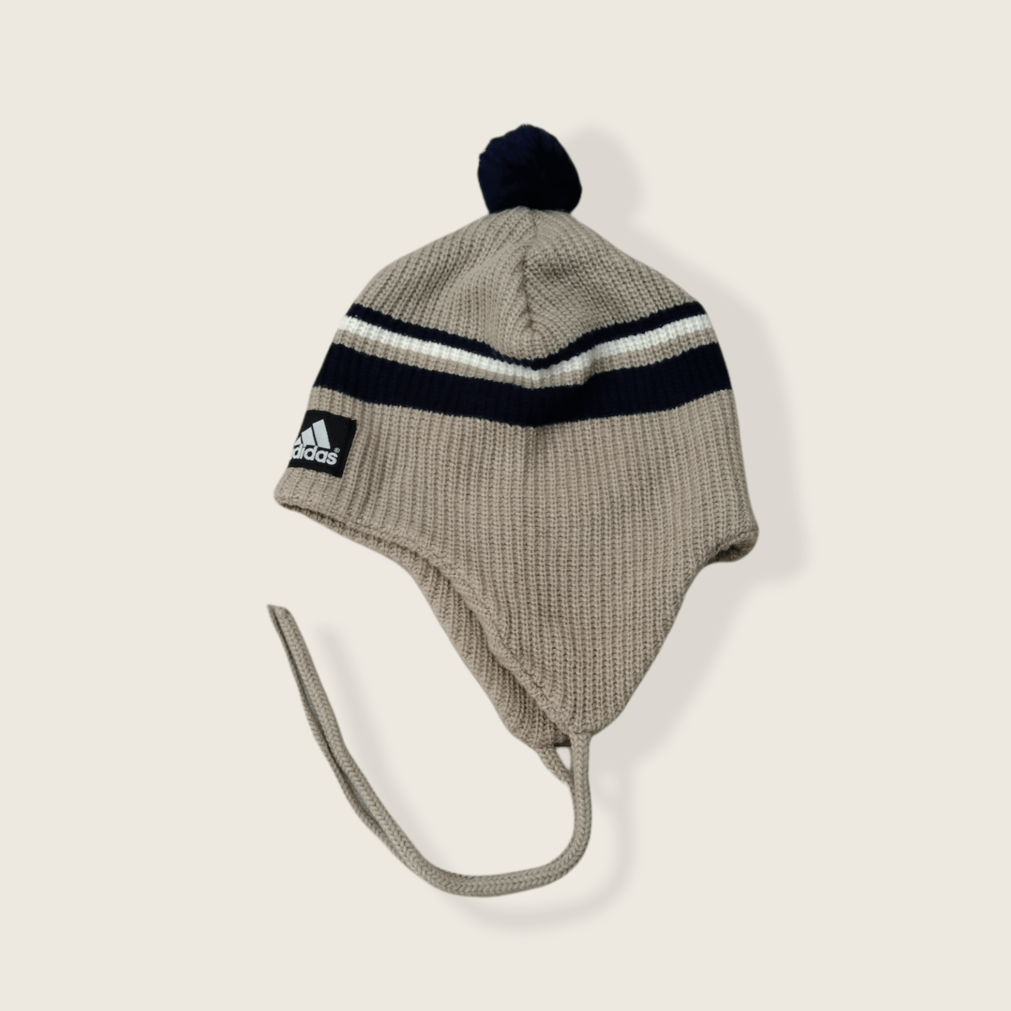 Adidas VINTAGE ADIDAS EARFLAP SPORTS/ADVENTURE BEANIE Size ONE SIZE - 2 Thumbnail