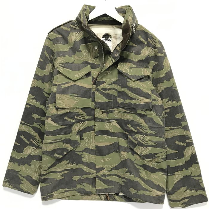 Visvim RARE! [M] VISVIM TIGER CAMO GORE TEX BICKLE M-65 JACKET | Grailed