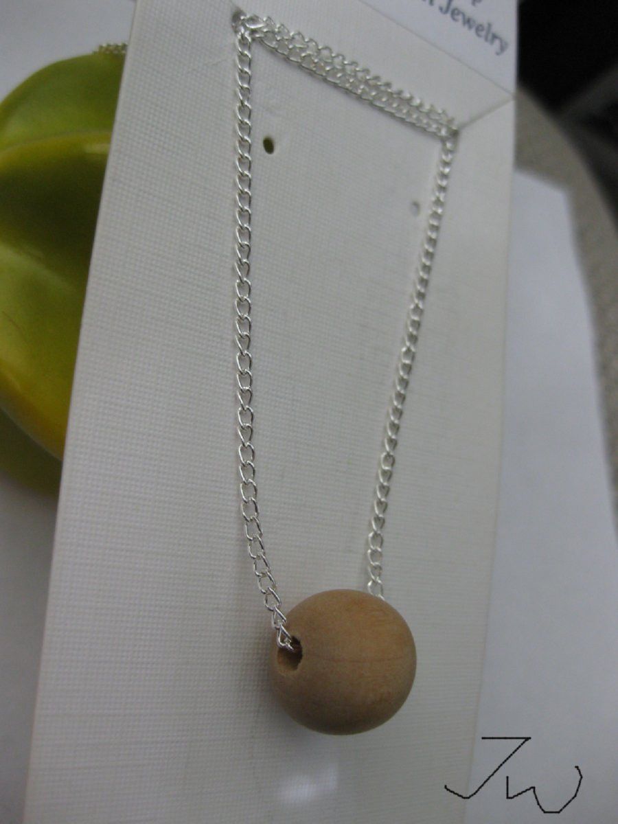 Handmade × Jewelry × Vintage Wood Bead Chain Necklace Size ONE SIZE - 3 Thumbnail