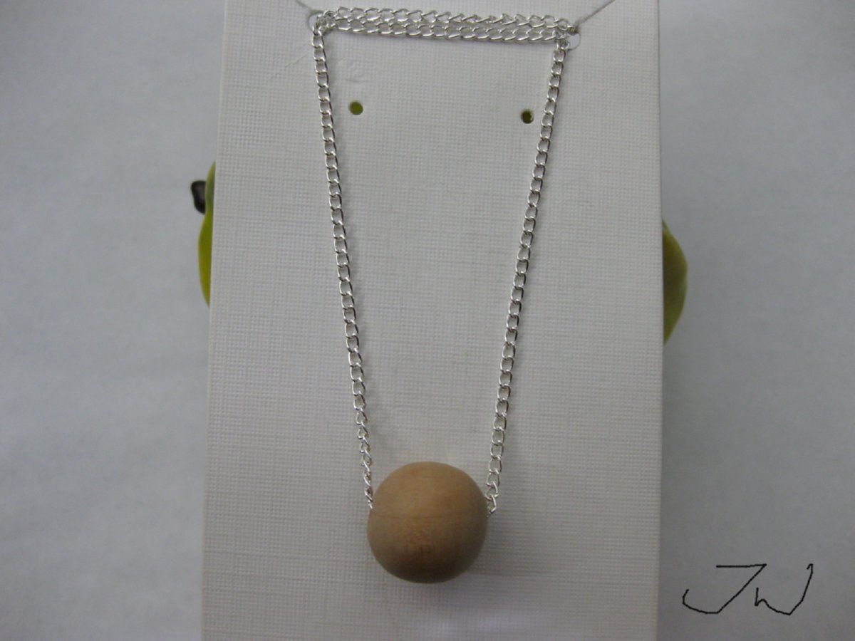 Handmade × Jewelry × Vintage Wood Bead Chain Necklace Size ONE SIZE - 1 Thumbnail