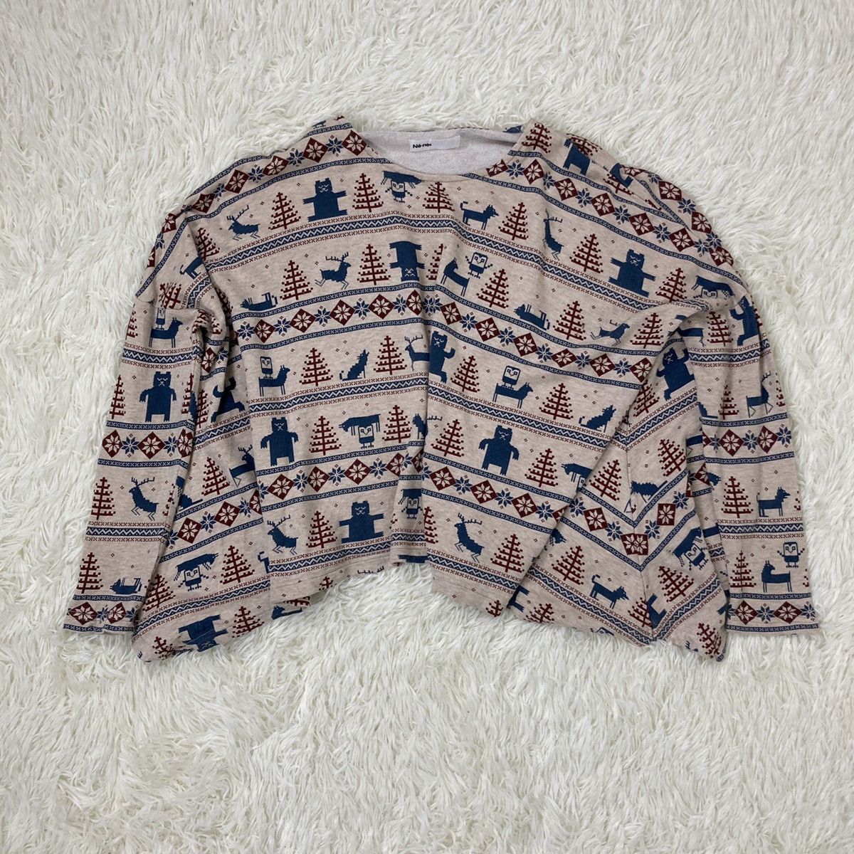 Issey Miyake Ne-net Winter Pattern Cardigan By Issey Miyake Size US L / EU 52-54 / 3 - 2 Thumbnail