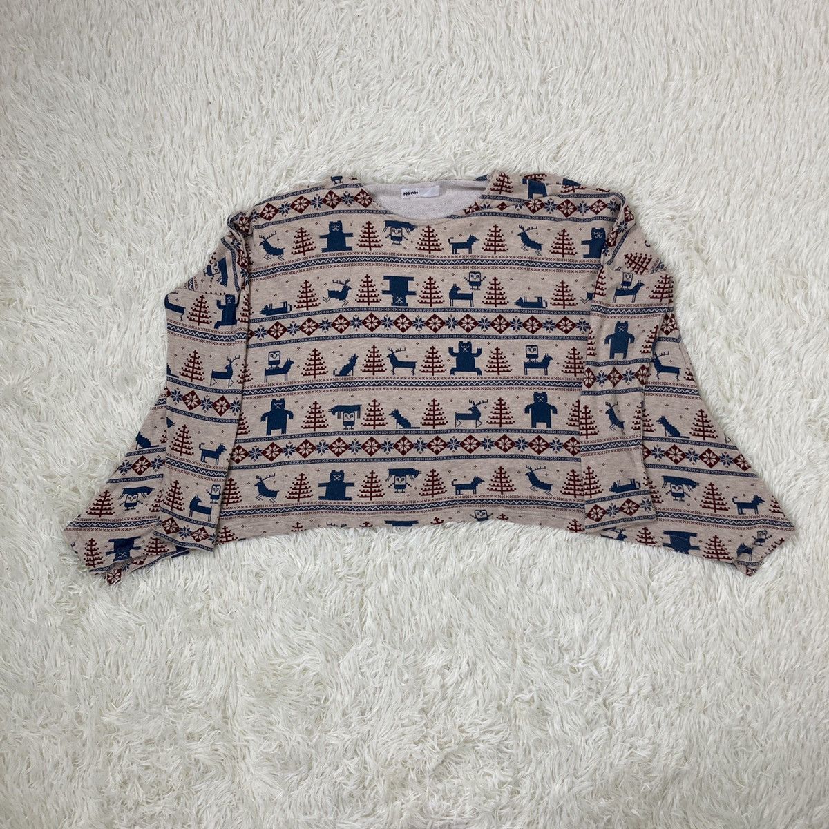 Issey Miyake Ne-net Winter Pattern Cardigan By Issey Miyake Size US L / EU 52-54 / 3 - 6 Thumbnail