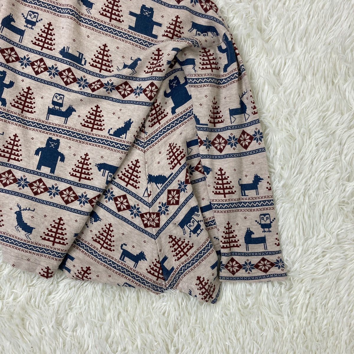 Issey Miyake Ne-net Winter Pattern Cardigan By Issey Miyake Size US L / EU 52-54 / 3 - 5 Thumbnail