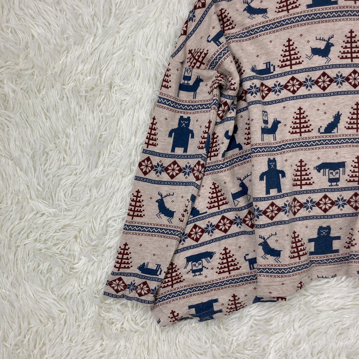 Issey Miyake Ne-net Winter Pattern Cardigan By Issey Miyake Size US L / EU 52-54 / 3 - 3 Thumbnail