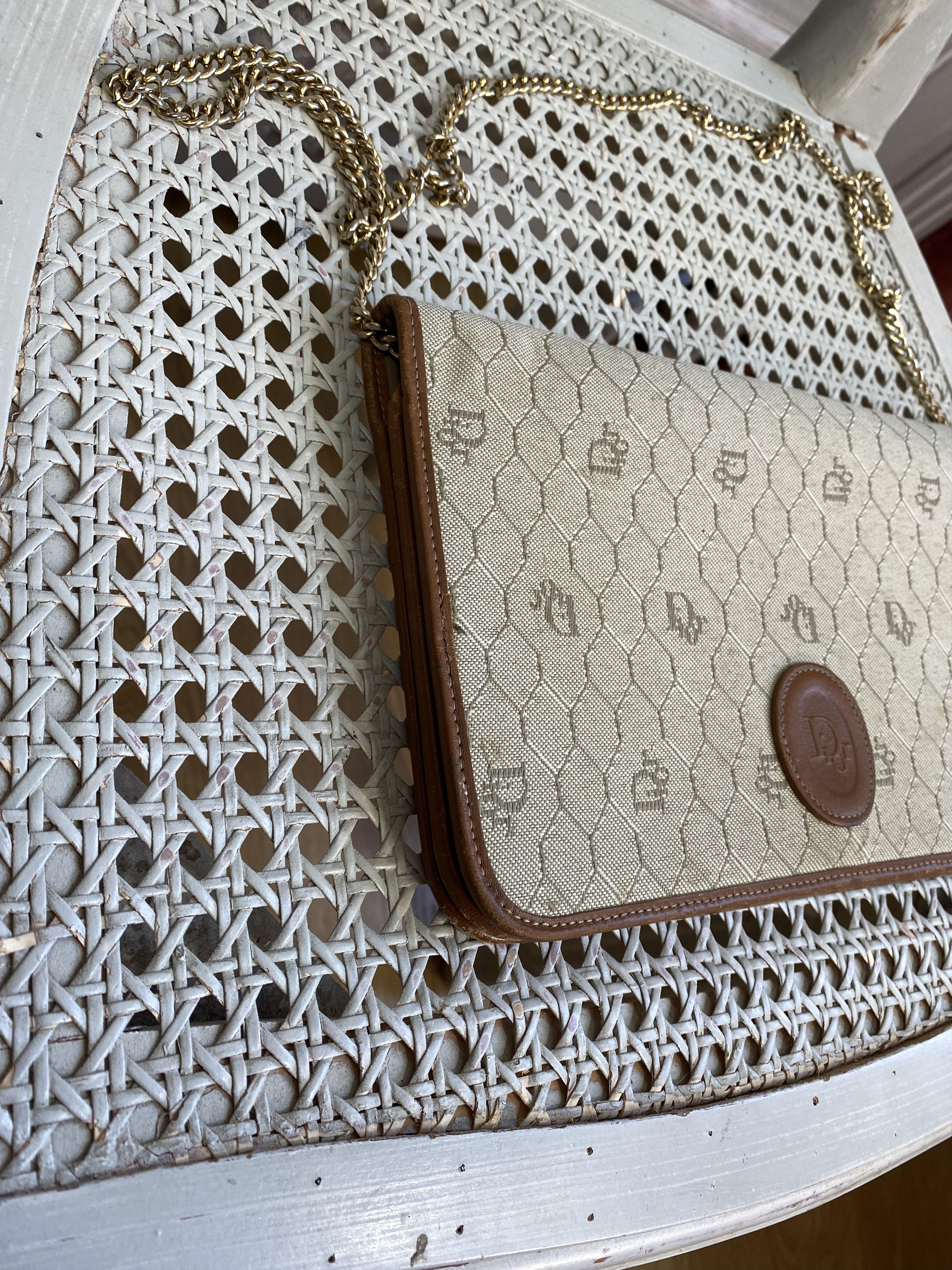 Dior × Vintage VINTAGE DIOR MONOGRAM SHOULDER BAG 90S Size ONE SIZE - 3 Thumbnail