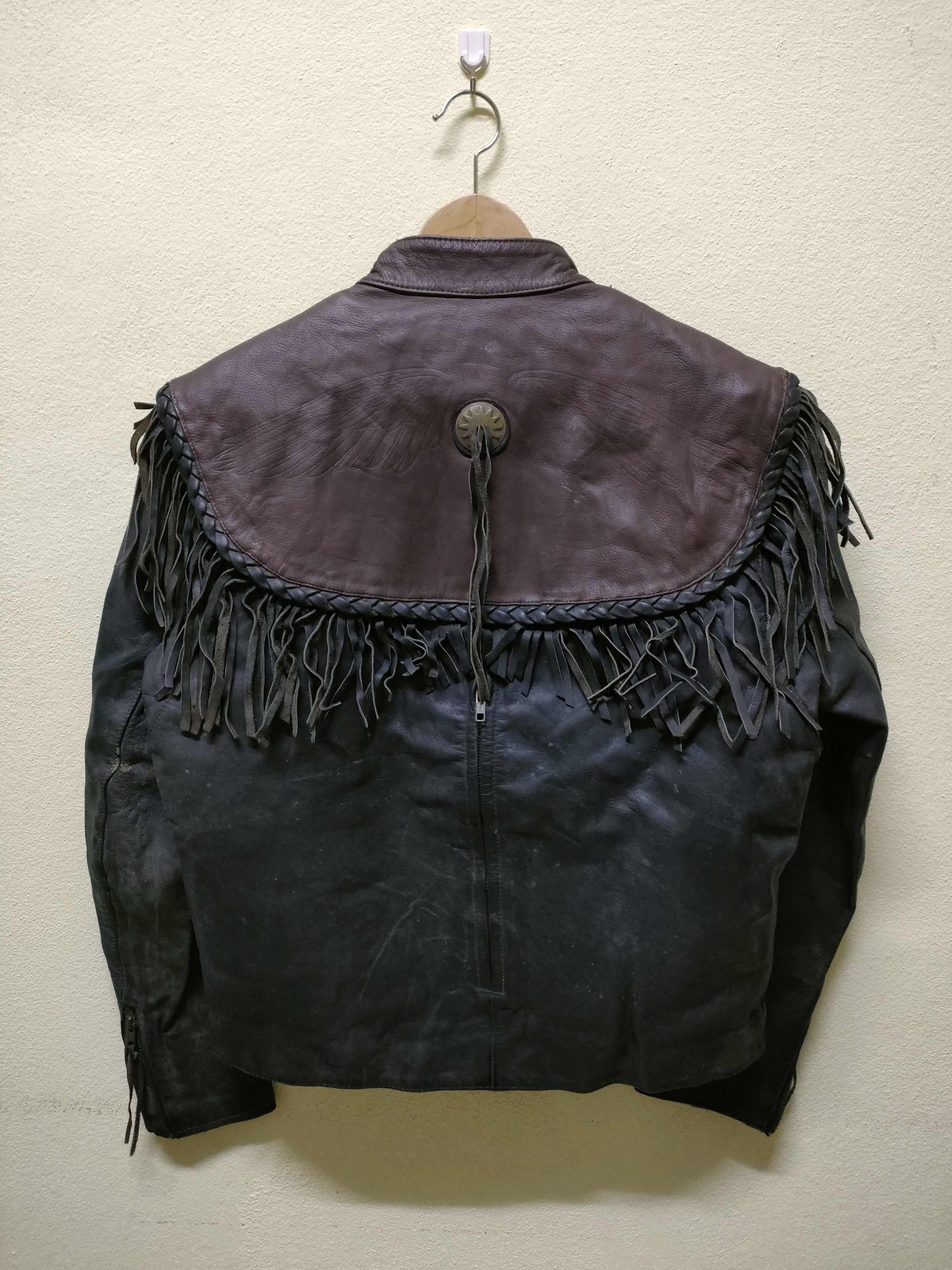 Harley Davidson × Vintage × Willis & Geiger Vintage Harley Davidson Willie G Leather Jacket Size US M / EU 48-50 / 2 - 2 Thumbnail